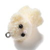 Resin Pendants RESI-Q007-06B-2