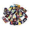 Handmade Millefiori Glass Column Beads LA-N001-02B-01-1