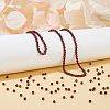 2 Strands Natural Garnet Beads Strands G-FI0001-04-4