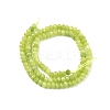 Dyed Natural Malaysia Jade Rondelle Beads Strands X-G-E316-2x4mm-41-2