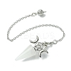 Natural Quartz Crystal Cone Dowsing Pendulum Big Pendants G-C114-01P-21-3