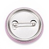 Breast Cancer Awareness Month Tinplate Brooch Pin LS-JEWB-G016-01P-01-2