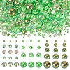 Half Round ABS Plastic Cabochons FIND-TAC0038-08F-2
