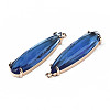 Transparent Glass Pendants GLAA-T007-15-5