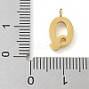 Ion Plating(IP) 304 Stainless Steel Micro Pave Cubic Zirconia Pendants STAS-Z107-03G-16-3