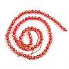 Electroplate Transparent Glass Beads EGLA-B013-02A-AB06-2
