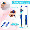 Plastic Beadable Pens BT-TAC0003-08B-3
