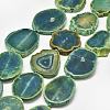 Natural Agate Beads Strands G-P319-19F-1