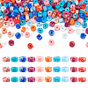 200Pcs 10 Colors Synthetic Imperial Jasper Dyed Beads G-TA0002-49-1