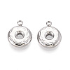 304 Stainless Steel Charms STAS-T067-74P-1
