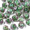 Handmade Gold Sand Lampwork Beads LAMP-S194-001D-1