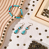 220Pcs 11 Styles Alloy Fancy Bead Caps TIBE-SP0001-19-3
