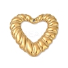 304 Stainless Steel Pendants STAS-S175-43I-G-1
