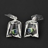 Resin Pendants with Iron Jump Ring LS-RESI-A015-03B-2