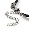 Faux Suede Double Cord Bracelet Making STAS-M084-10P-06-3