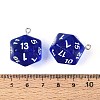 Transparent Acrylic Pendants MACR-O044-03C-3