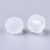 Frosted Colours Glass Beads SEED-S040-04A-09-5