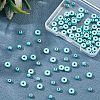 120Pcs 2 Styles Synthetic Turquoise Beads G-NB0003-94-5