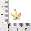 304 Stainless Steel Micro Pave Cubic Zirconia Pendants STAS-Z160-01G-01C-3