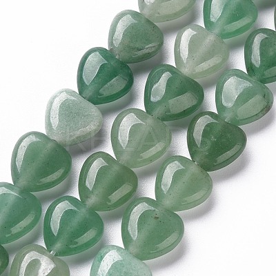 Natural Green Aventurine Bead Strands G-R190-14-1