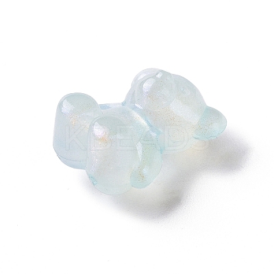 Luminous Acrylic Beads X-OACR-E010-24-1