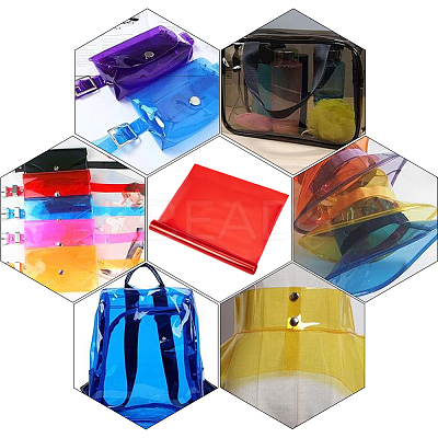 PVC Film Fabric DIY-WH0491-32A-1