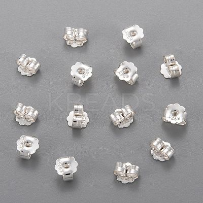 925 Sterling Silver Friction Ear Nuts STER-L063-09S-1