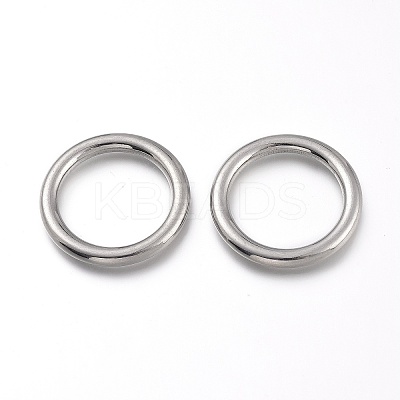 Tarnish Resistant 304 Stainless Steel Linking Rings LS-STAS-H120-10P-B-1