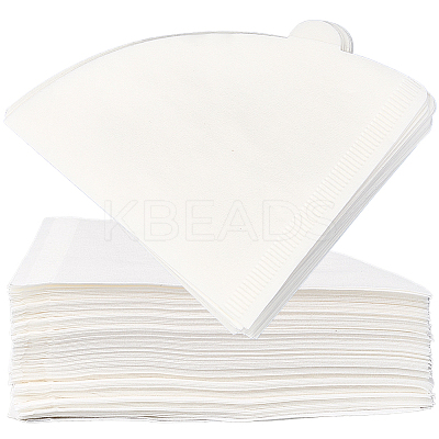 100Pcs Paper Coffee Filters FIND-WH20007-39B-1