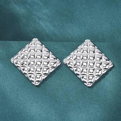 304 Stainless Steel Stud Earrings for Women LS-EJEW-K306-08P-1