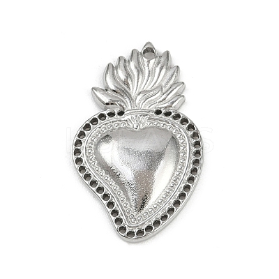 304 Stainless Steel Pendants LS-STAS-P390-02B-P-1