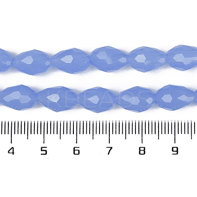 Electroplate Imitation Jade Glass Beads Strands LS-EGLA-N013-J6mm-D06-1