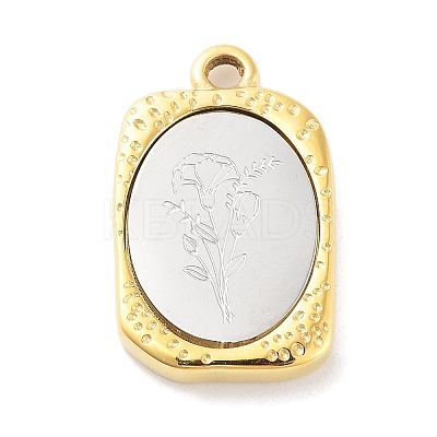 Mother's Day 304 Stainless Steel Pendants STAS-F303-B01-1