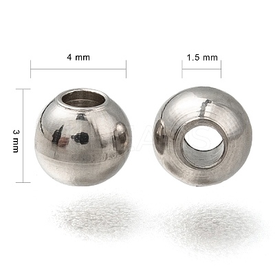 Tarnish Resistant 316 Stainless Steel Spacer Beads LS-STAS-G176-46P-D-1