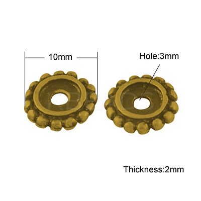 Alloy Spacer Beads LS-PALLOY-A20080-AG-LF-1
