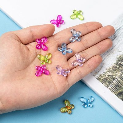 Transparent Acrylic Beads TACR-R13-M-1