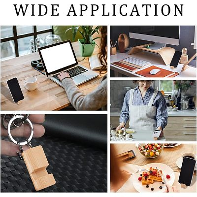 Wood Mobile Phone Holders AJEW-WH0312-70-1