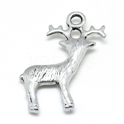 Tibetan Style Alloy Pendants TIBE-S301-043AS-NR-1