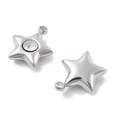304 Stainless Steel Pendants STAS-Z121-55P-1