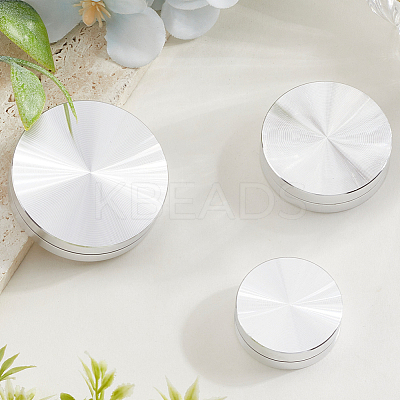 3Pcs 3 Styles Aluminum Turntable Base Table Tray FIND-SP0004-52-1