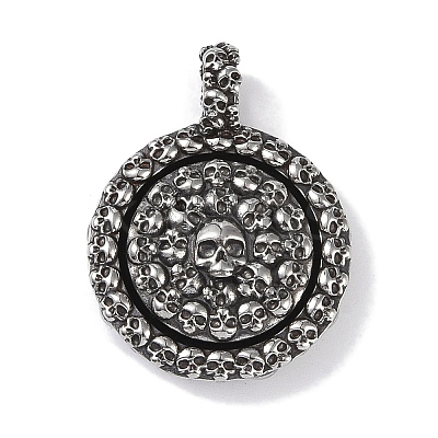Viking 316 Surgical Stainless Steel Rotatable Pendants STAS-E212-02AS-03-1