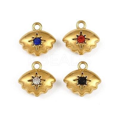 304 Stainless Steel Charms STAS-I342-08G-1