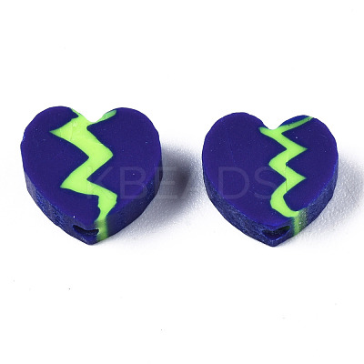 Handmade Polymer Clay Beads CLAY-N008-023B-1
