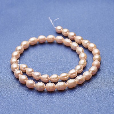 Natural Cultured Freshwater Pearl Beads Strands PEAR-P060-29A-1