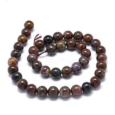 Natural Pietersite Beads Strands G-O201A-14C-1