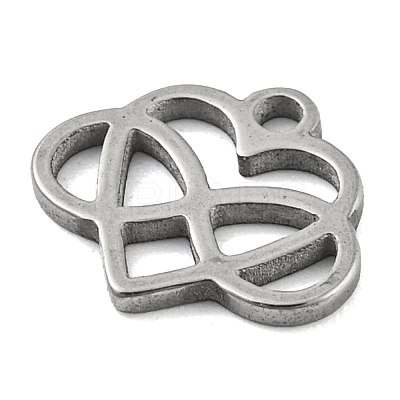Non-Tarnish Laser Cut 304 Stainless Steel Charms LS-STAS-G323-03P-1