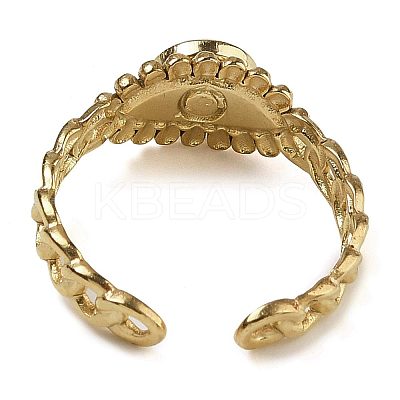 Natural White Jade Finger Rings RJEW-U027-01G-09-1