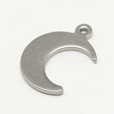 Tarnish Resistant 304 Stainless Steel Charms STAS-M037-09-1
