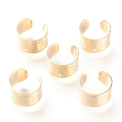 304 Stainless Steel Ear Cuff Findings STAS-H151-12G-1