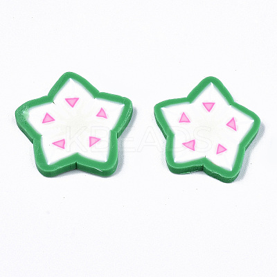 Handmade Polymer Clay Cabochons CLAY-T016-18B-1